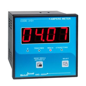 آمپرمتر تابلویی 96 دیجیتالی شیوا امواج مدل AMD-6000A