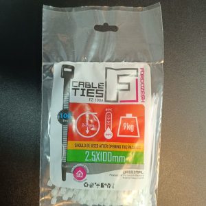 بست کمربندی 10 سانتی بسته 100 عددی