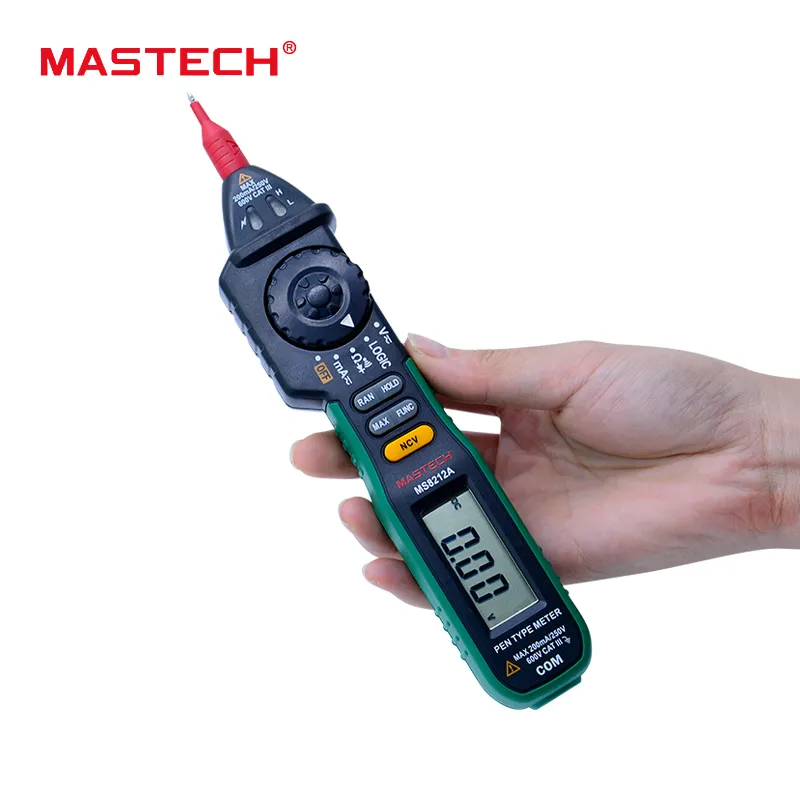 مولتی متر قلمی دیجیتال مستک مدل MS8212A