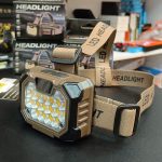 چراغ قوه پیشانی سنسوردار ارتشی مدل YD-09