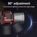 چراغ پیشانی شارژی زوم دار مدل L-42