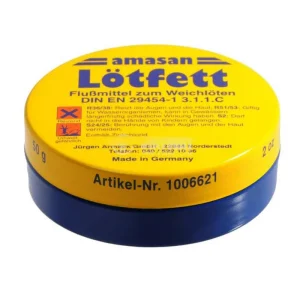 روغن لحیم 50 گرمی لاتفت اصلی مدل Lotfett amasan