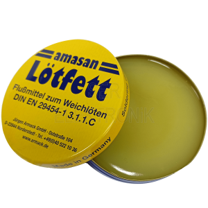 روغن لحیم 50 گرمی لاتفت اصلی مدل Lotfett amasan