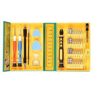 ست پیچ گوشتی 38 عددی تعمیرات موبایل و لپ تاپ مدل BST-8922