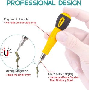 ست پیچ گوشتی 53 عددی آردیر مدل RDEER RT-9171