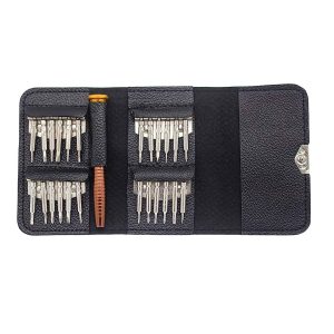 ست پیچ گوشتی کیف چرمی 25 عددی