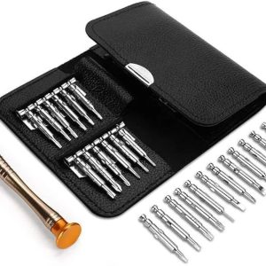 ست پیچ گوشتی کیف چرمی 25 عددی