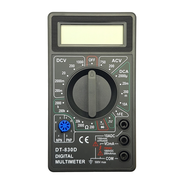 مولتی متر اهم متر دیجیتال DT-830D