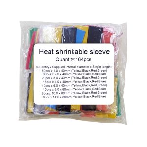 پک وارنیش حرارتی رنگی بسته 164 عددی