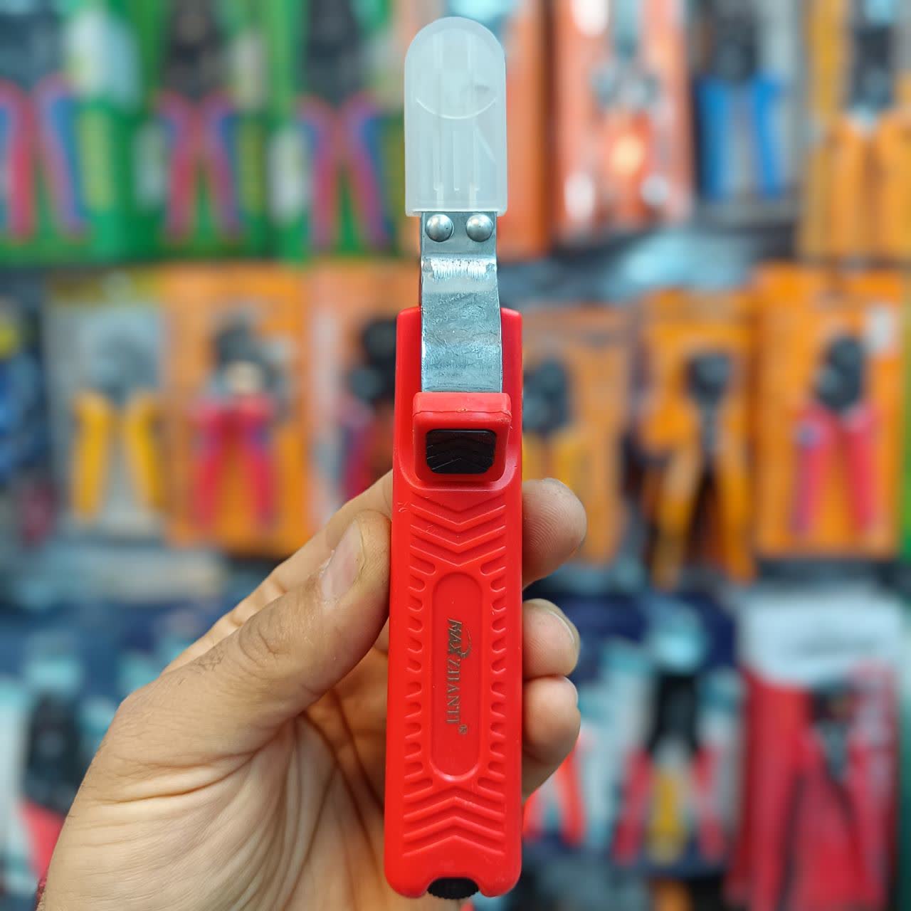 چاقو کابل لخت کن قلاب دار مدل MAX