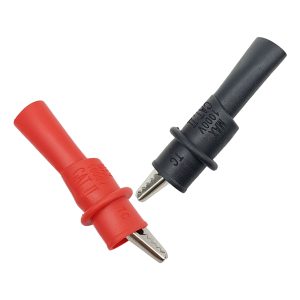 گیره سوسماری پراب لید مولتی متر 2 عددی