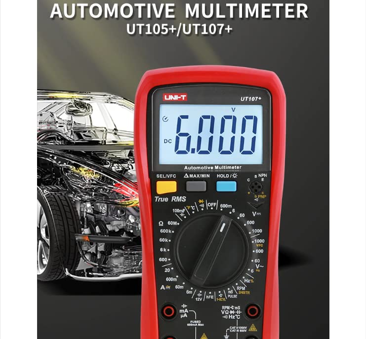 مولتی متر خودرویی یونیتی مدل UNI-T UT107