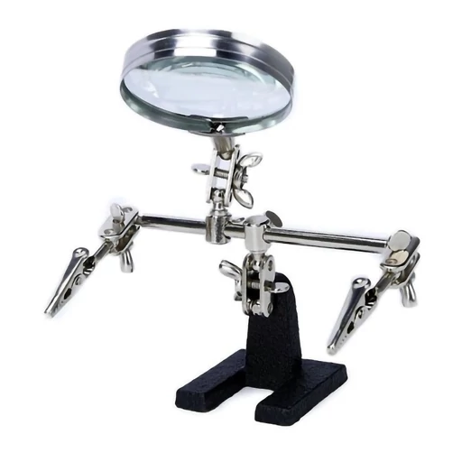 گیره مونتاژ لحیم کاری ذره بین دار مدل 805