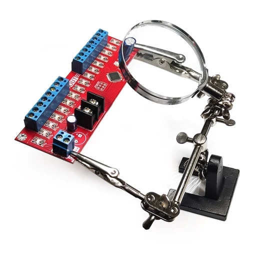 گیره مونتاژ لحیم کاری ذره بین دار مدل 805